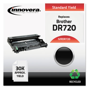 Innovera® Remanufactured Black Drum Unit, Replacement For Brother Dr720, 30,000 Page-yield freeshipping - TVN Wholesale